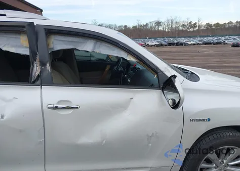 2008 Toyota Highlander Hybrid из США, поврежденный, VIN JTEEW41A182002953